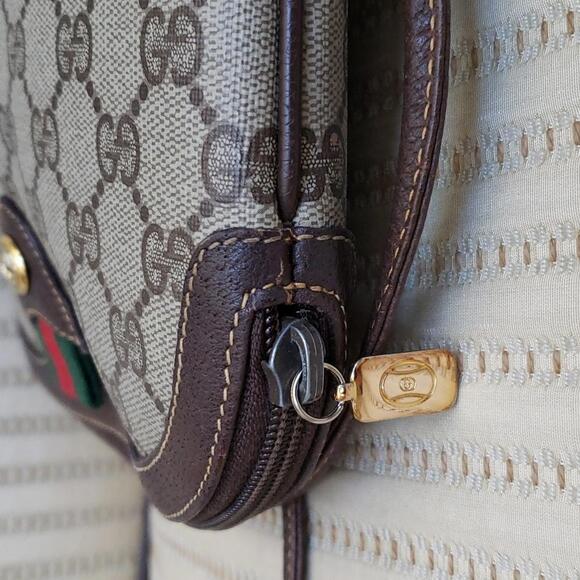 GUCCI GG WEB SUPREME OPHIDIA CROSSBODY BAG - Picture 7 of 13